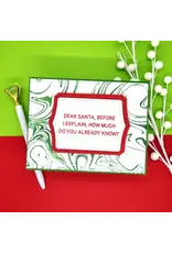LDRS CREATIVE LDRS CREATIVE CHRISTMAS HUMOR SENTIMENTS CLEAR STAMP SET