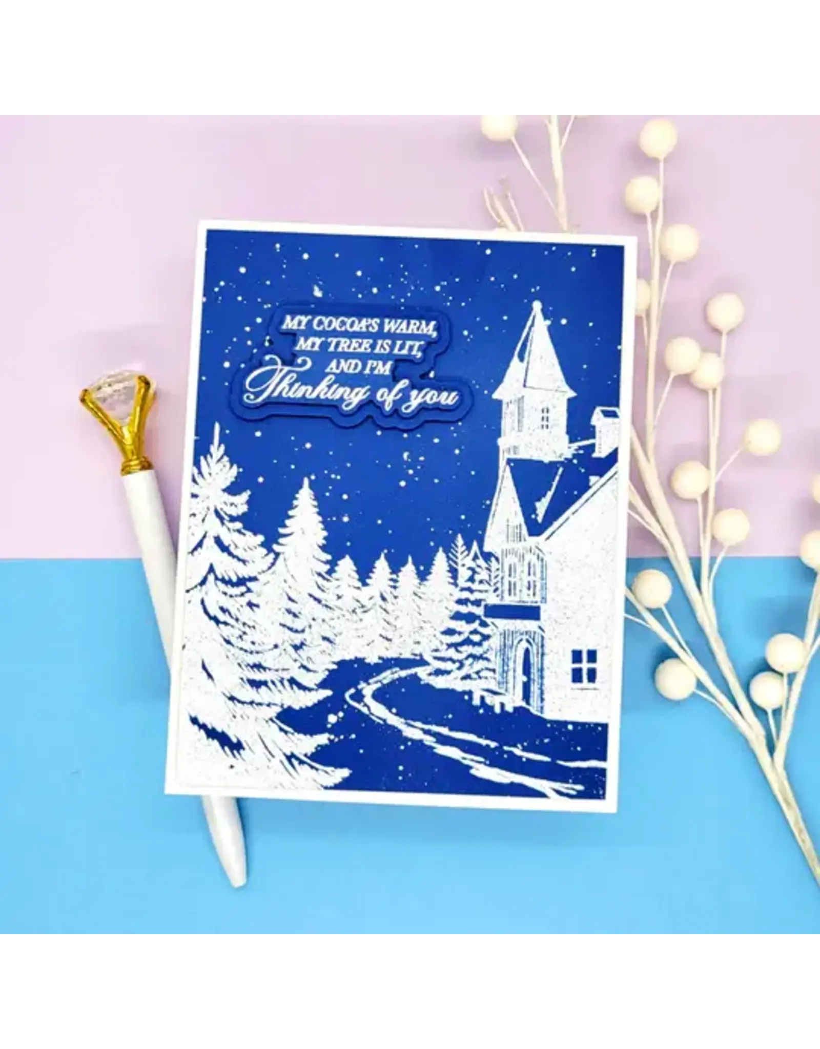 LDRS CREATIVE LDRS CREATIVE ME TO YOU HOLIDAY SENTIMENTS COORDINATING DIE SET