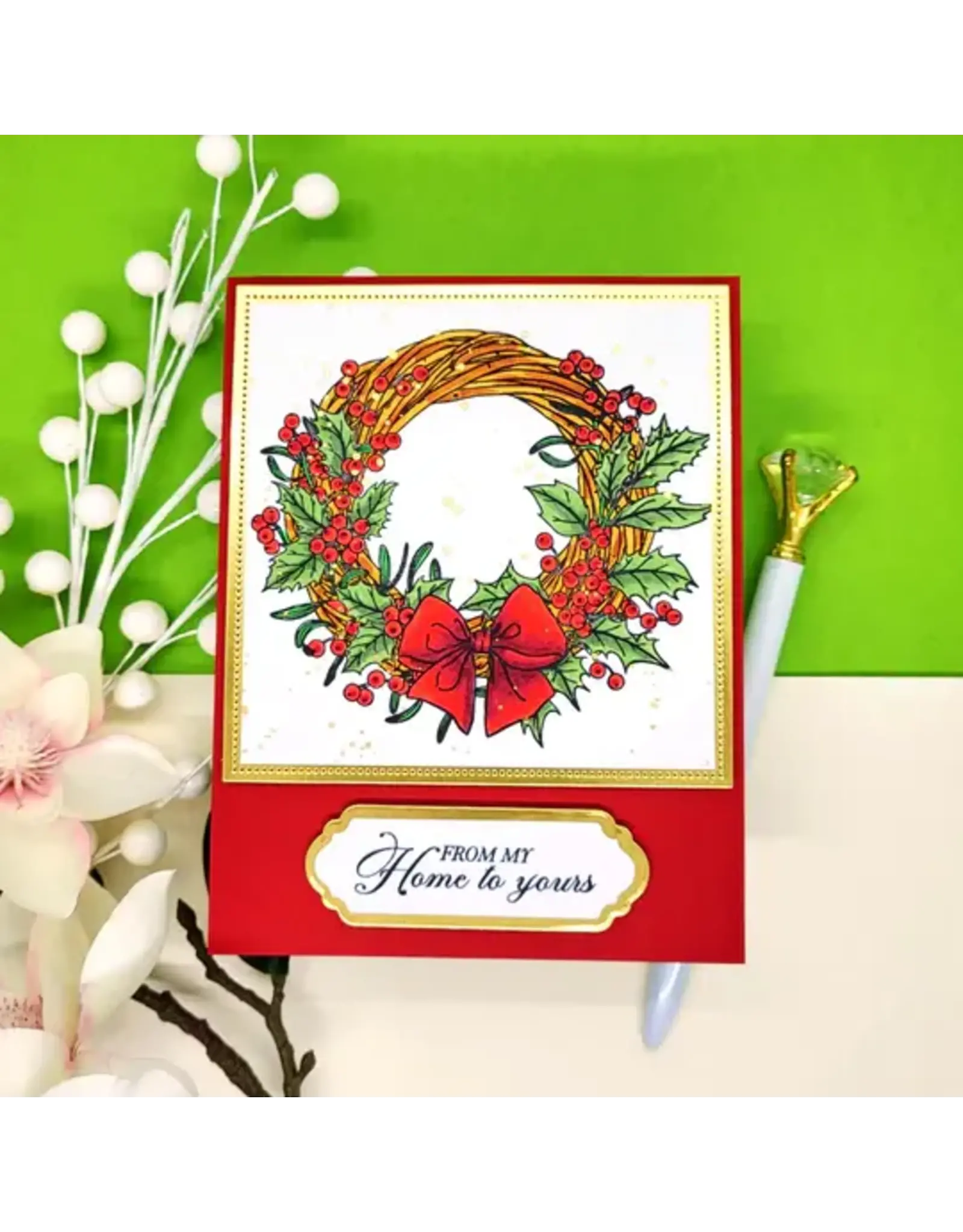 LDRS CREATIVE LDRS CREATIVE ME TO YOU HOLIDAY SENTIMENTS CLEAR STAMP SET