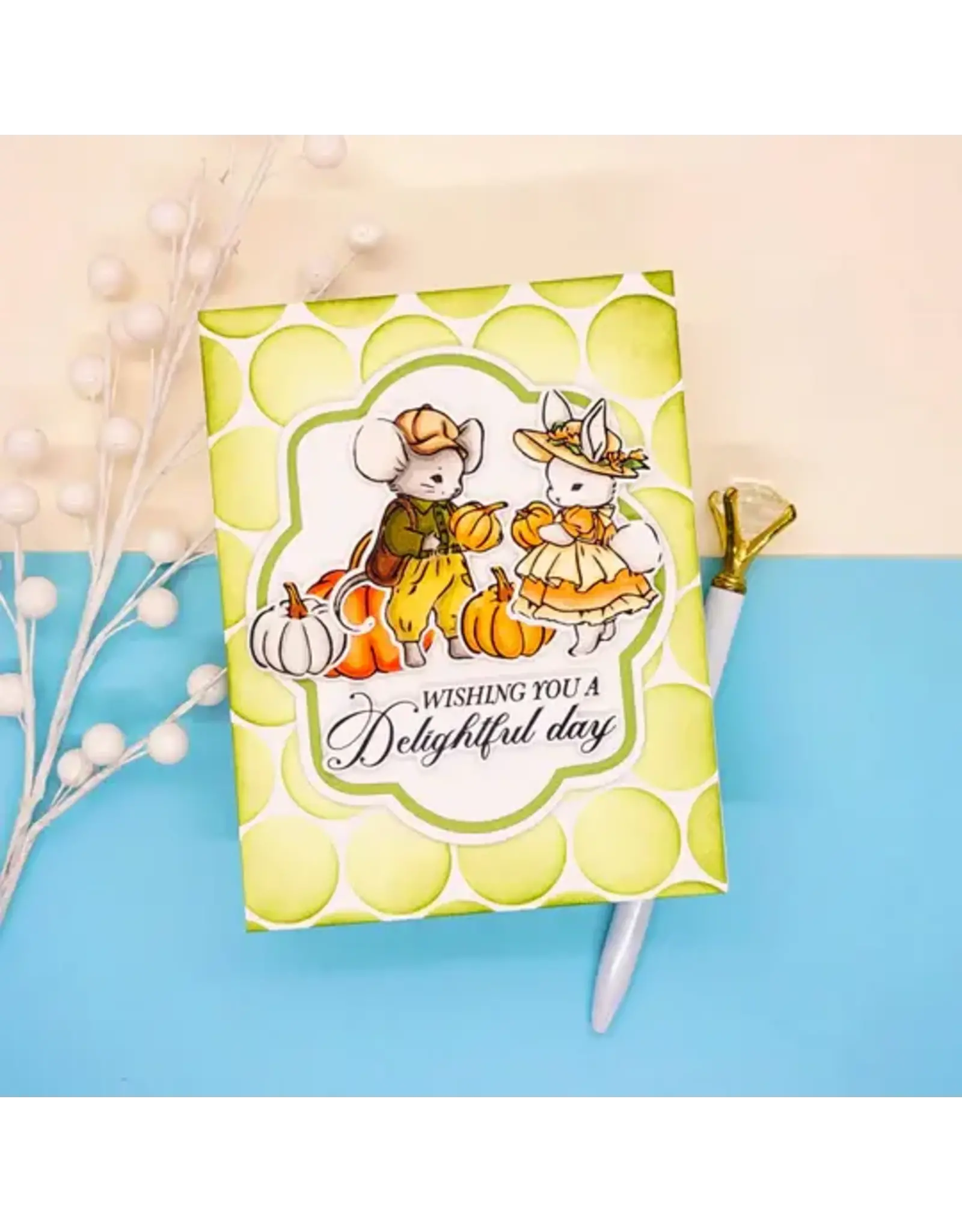 LDRS CREATIVE LDRS CREATIVE AUTUMN TAILS CLEAR STAMP SET