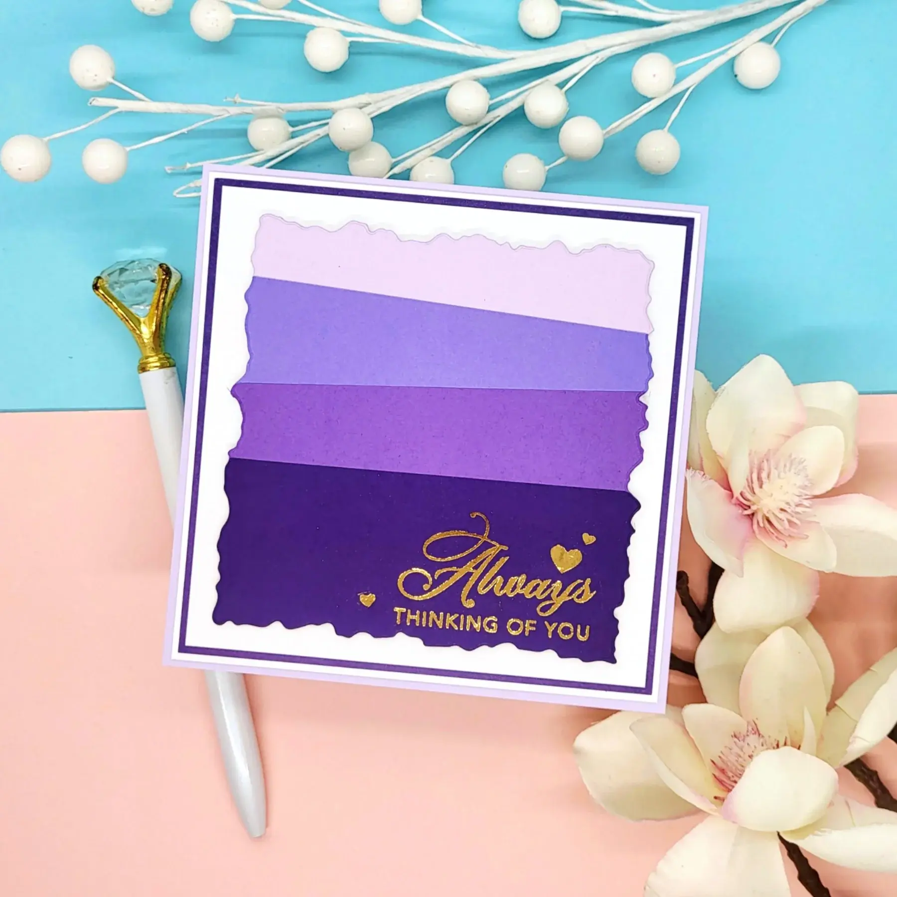 LDRS CREATIVE LDRS CREATIVE GOLD FOIL & SILVER FOIL SENTIMENTAL RUB-ON TRANSFER SHEET BUNDLE 2