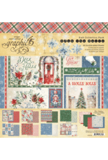 GRAPHIC 45 GRAPHIC 45 DECK THE HALLS 8x8 COLLECTION PACK