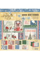 GRAPHIC 45 GRAPHIC 45 DECK THE HALLS 12x12 COLLECTION PACK