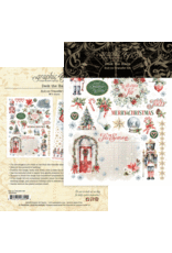 GRAPHIC 45 GRAPHIC 45 DECK THE HALLS RUB-ON TRANSFER SET