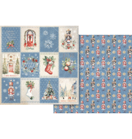 GRAPHIC 45 GRAPHIC 45 DECK THE HALLS NUTCRACKER PARADE 12x12 CARDSTOCK