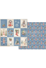 GRAPHIC 45 GRAPHIC 45 DECK THE HALLS NUTCRACKER PARADE 12x12 CARDSTOCK