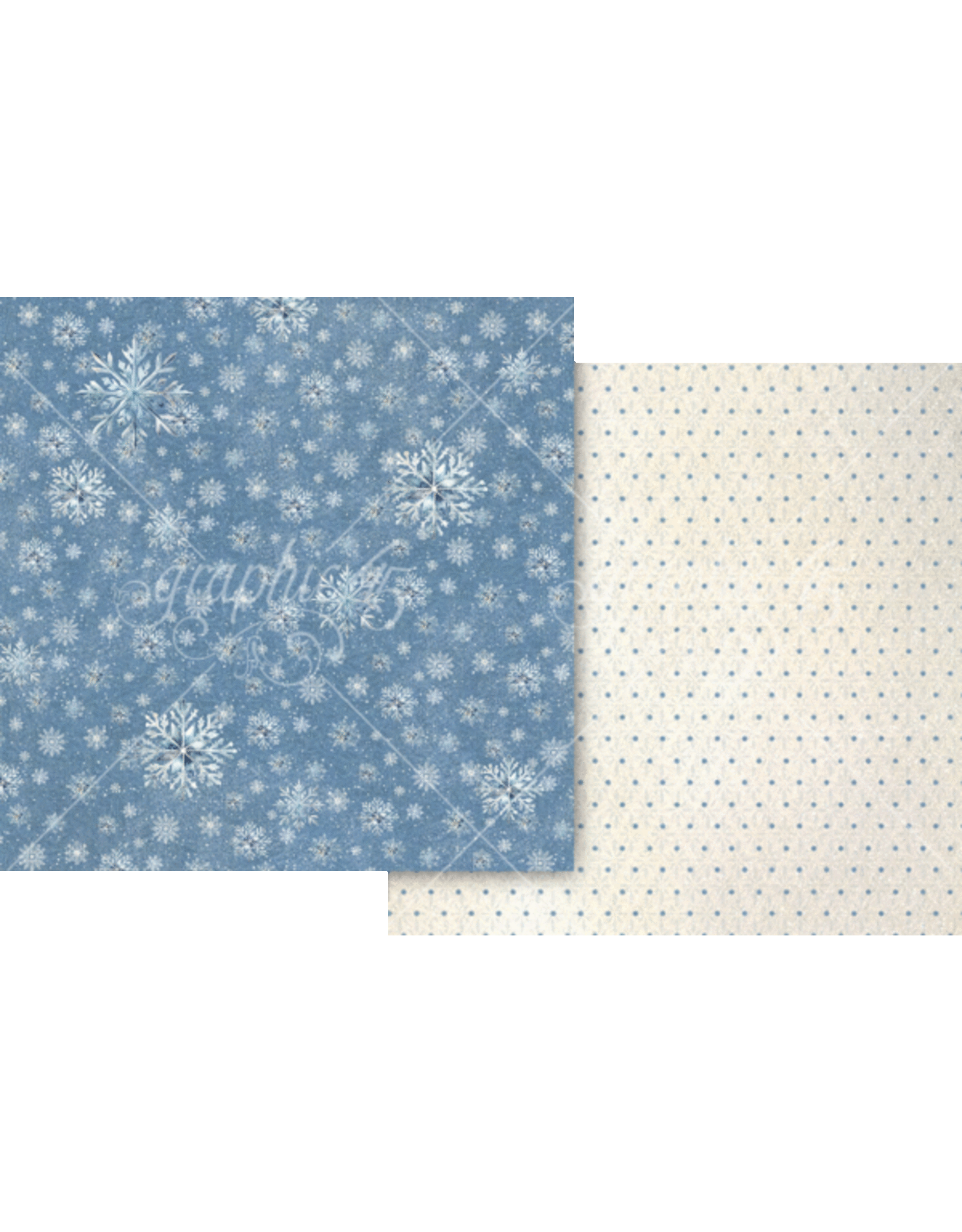 GRAPHIC 45 GRAPHIC 45 DECK THE HALLS CALM AND BRIGHT 12x12 CARDSTOCK