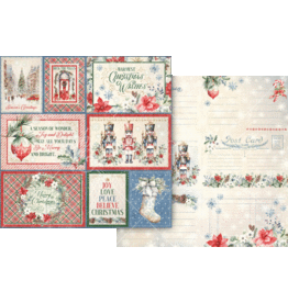 GRAPHIC 45 GRAPHIC 45 DECK THE HALLS JOY AND DELIGHT 12x12 CARDSTOCK