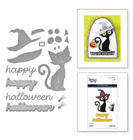SPELLBINDERS SPELLBINDERS SIMON HURLEY SPOOKTACULAR COLLECTION BEWITCHED ETCHED DIE SET
