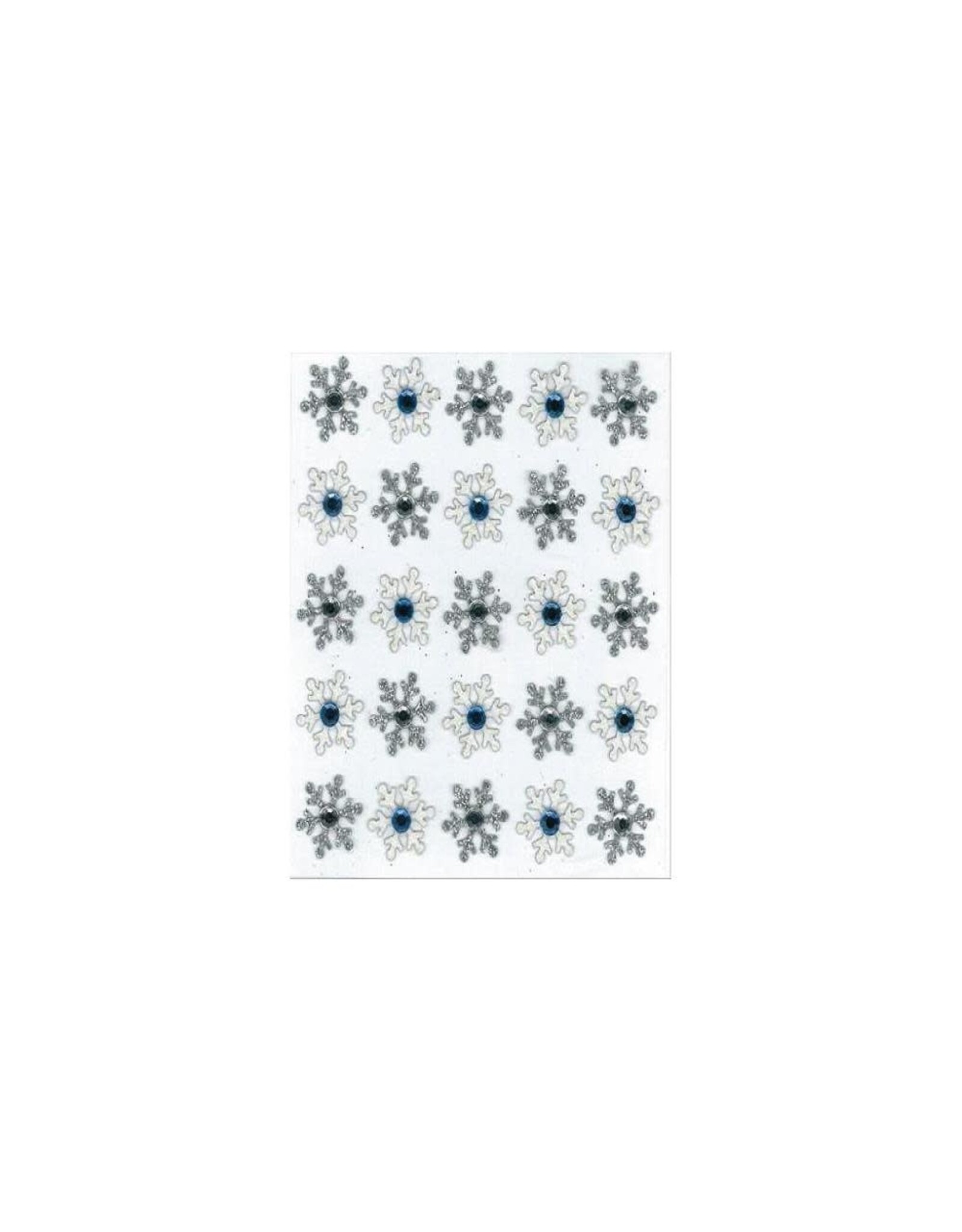 JOLEE’S JOLEE'S BOUTIQUE 3D SNOWFLAKES REPEATS STICKERS