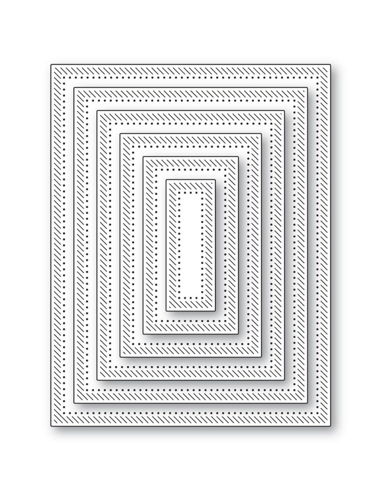 MEMORY BOX MEMORY BOX HERITAGE RECTANGLE FRAMES DIE SET