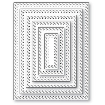 MEMORY BOX HERITAGE RECTANGLE FRAMES DIE SET