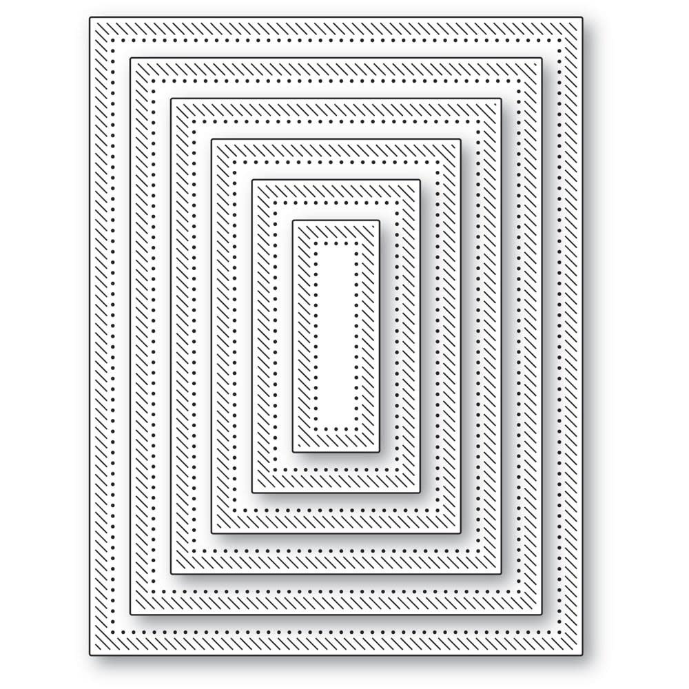 MEMORY BOX HERITAGE RECTANGLE FRAMES DIE SET