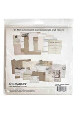 49 AND MARKET 49 AND MARKET CURATORS ESSENTIAL REMNANTS DIE-CUTS 24 PIECES