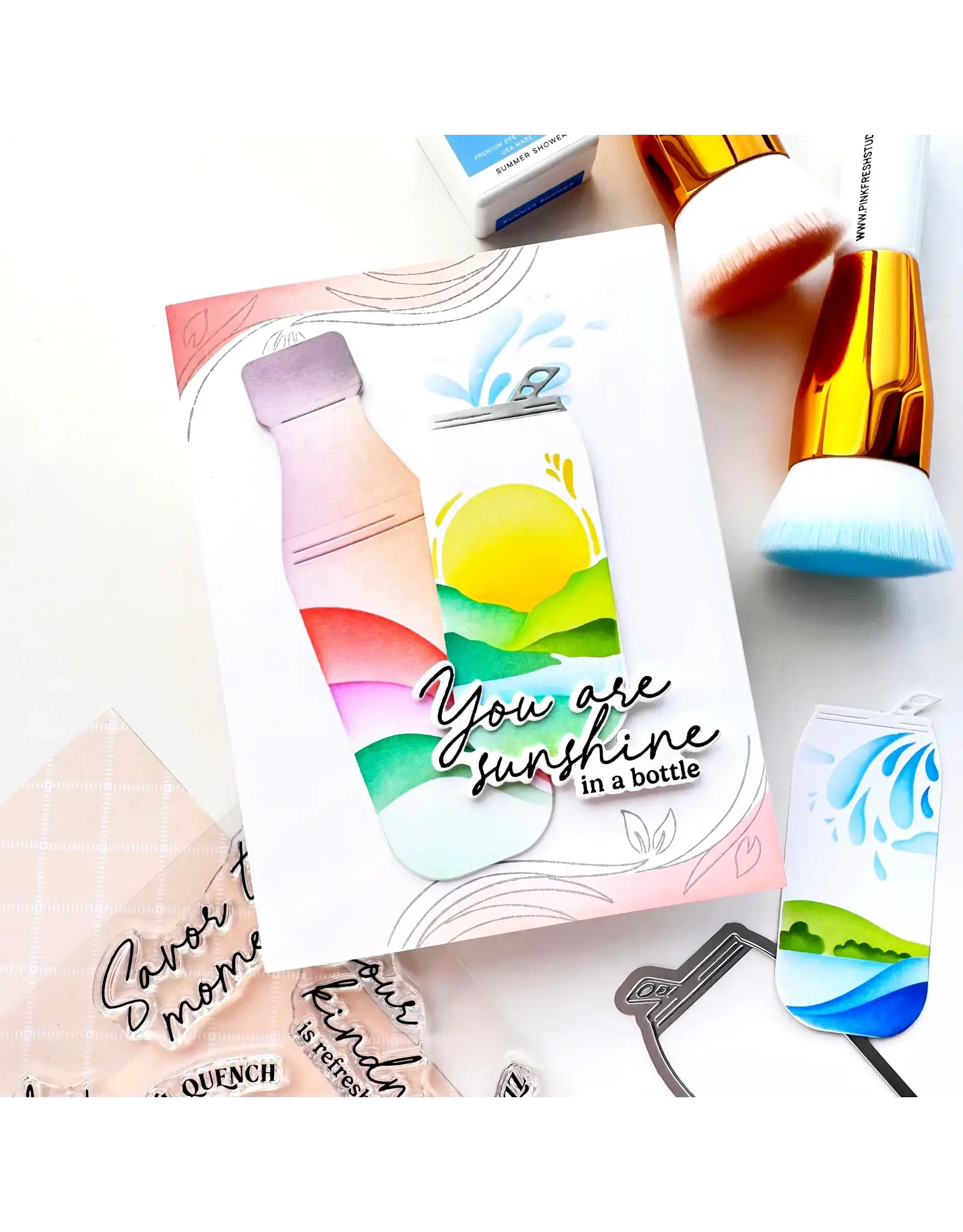 PINKFRESH PINKFRESH STUDIO SIPPABLE SCENES DIE SET