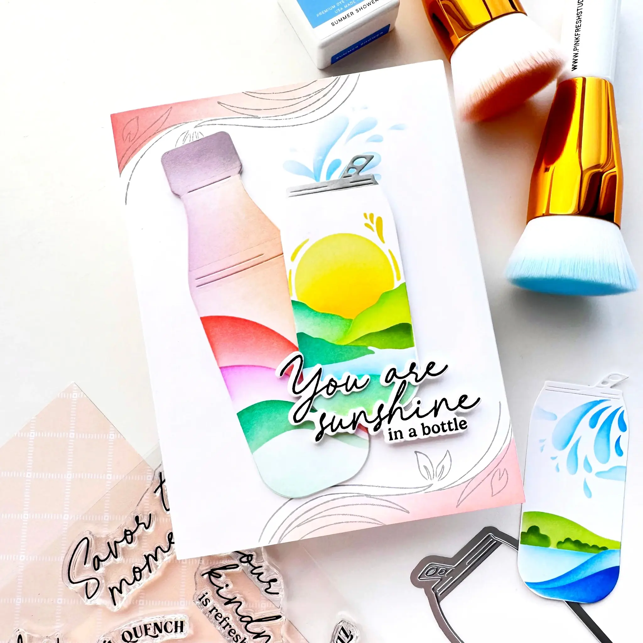 PINKFRESH PINKFRESH STUDIO SIPPABLE SCENES DIE SET