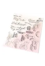 PINKFRESH PINKFRESH STUDIO SIPPABLE SCENES CLEAR STAMP SET