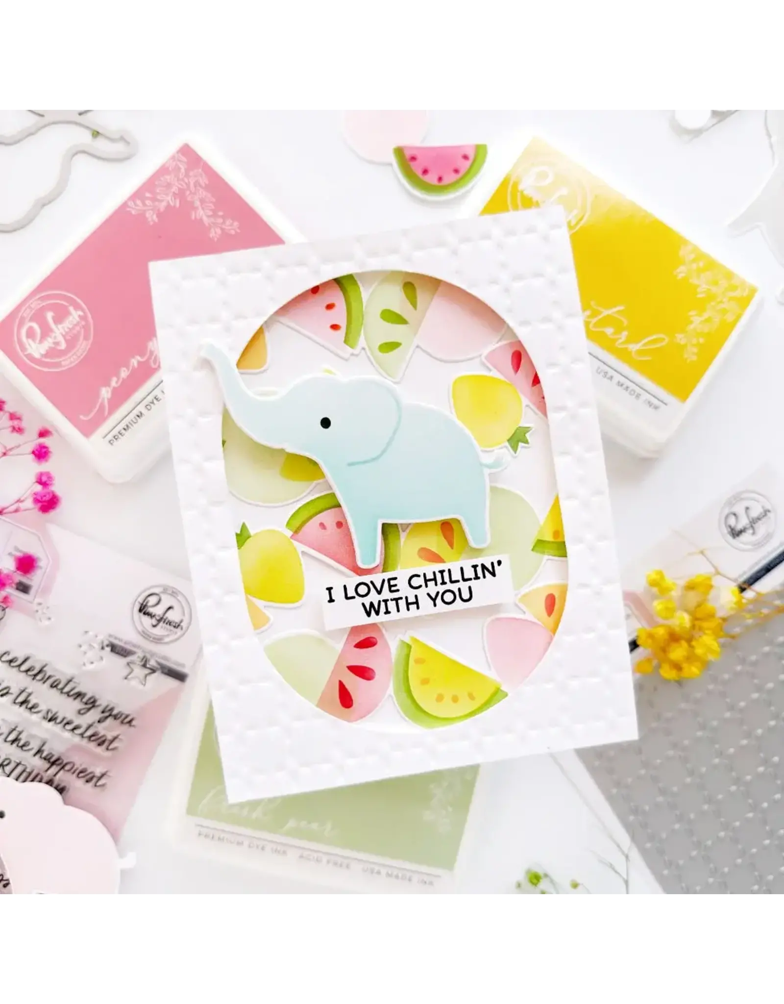 PINKFRESH PINKFRESH STUDIO SWEET SAFARI DIE SET
