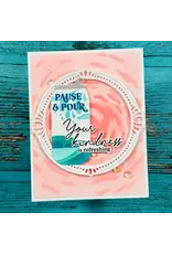 PINKFRESH PINKFRESH STUDIO SIPPABLE SCENES CLEAR STAMP SET