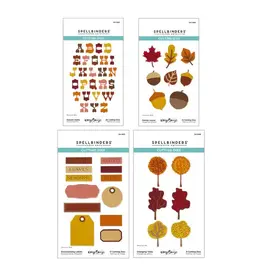 SPELLBINDERS SPELLBINDERS KELLY BANGS AUTUMN ARCHIVES COLLECTION AUTUMN ARCHIVES BUNDLE DIE SET