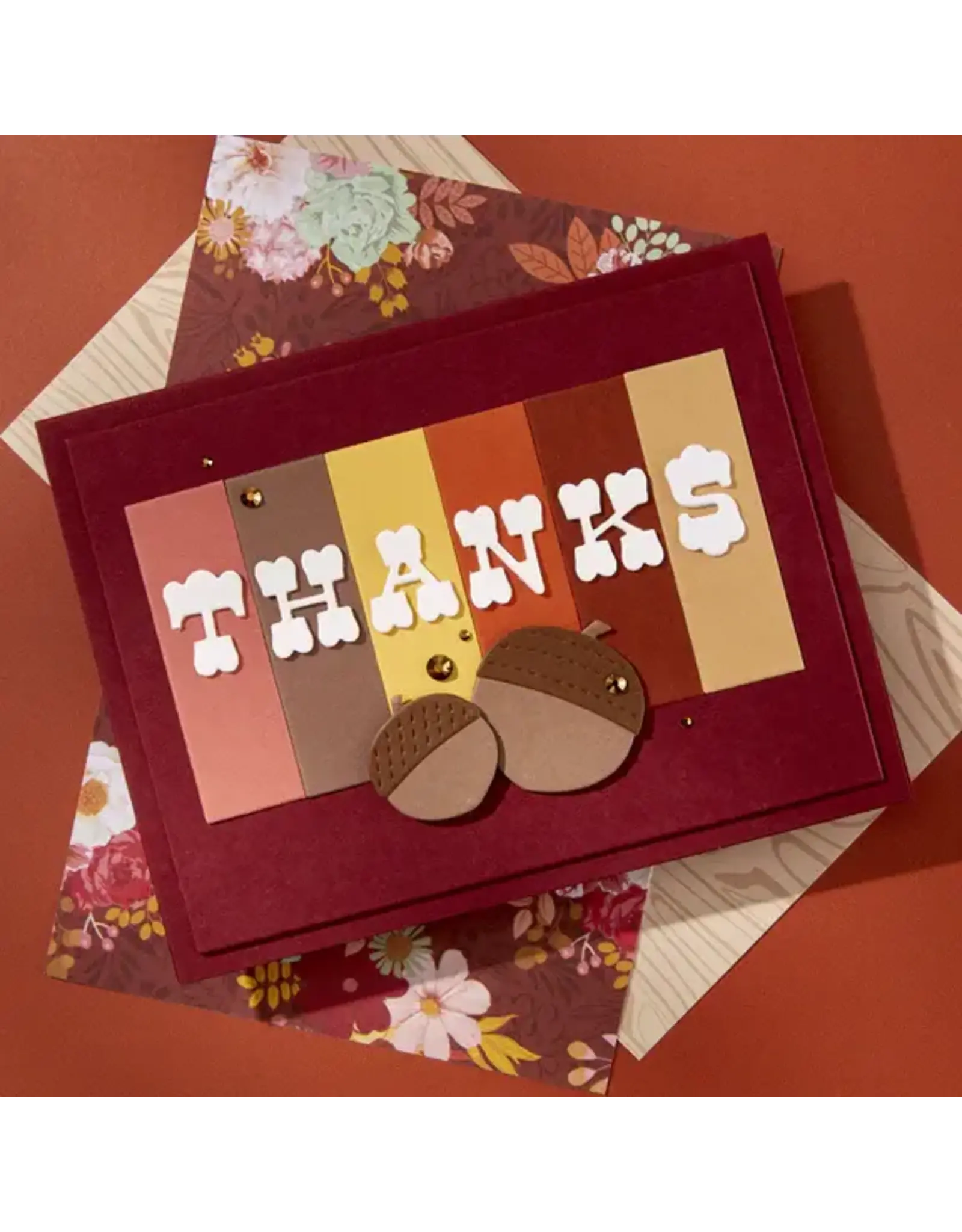 SPELLBINDERS SPELLBINDERS KELLY BANGS AUTUMN ARCHIVES COLLECTION AUTUMN ARCHIVES BUNDLE DIE SET