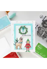 PINKFRESH PINKFRESH STUDIO THE SHELF EDIT: MAGIC OF THE SEASON STENCIL SET 6/PK