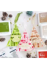 PINKFRESH PINKFRESH STUDIO TREE OF TALES STENCIL SET 6/PK