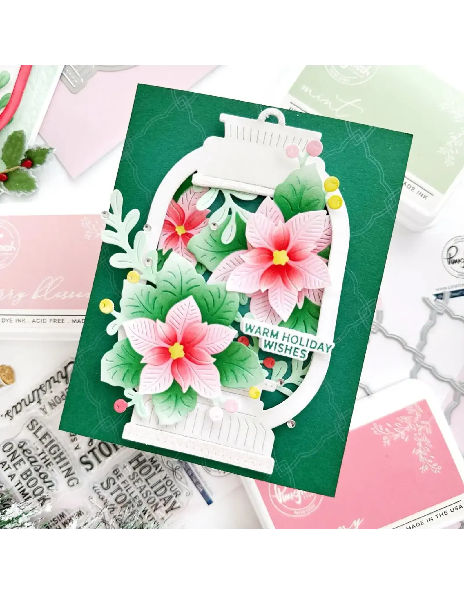 PINKFRESH PINKFRESH STUDIO LANTERN LANDSCAPES DIE SET