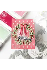 PINKFRESH PINKFRESH STUDIO TIED WITH CHEER DIE & STENCIL BUNDLE