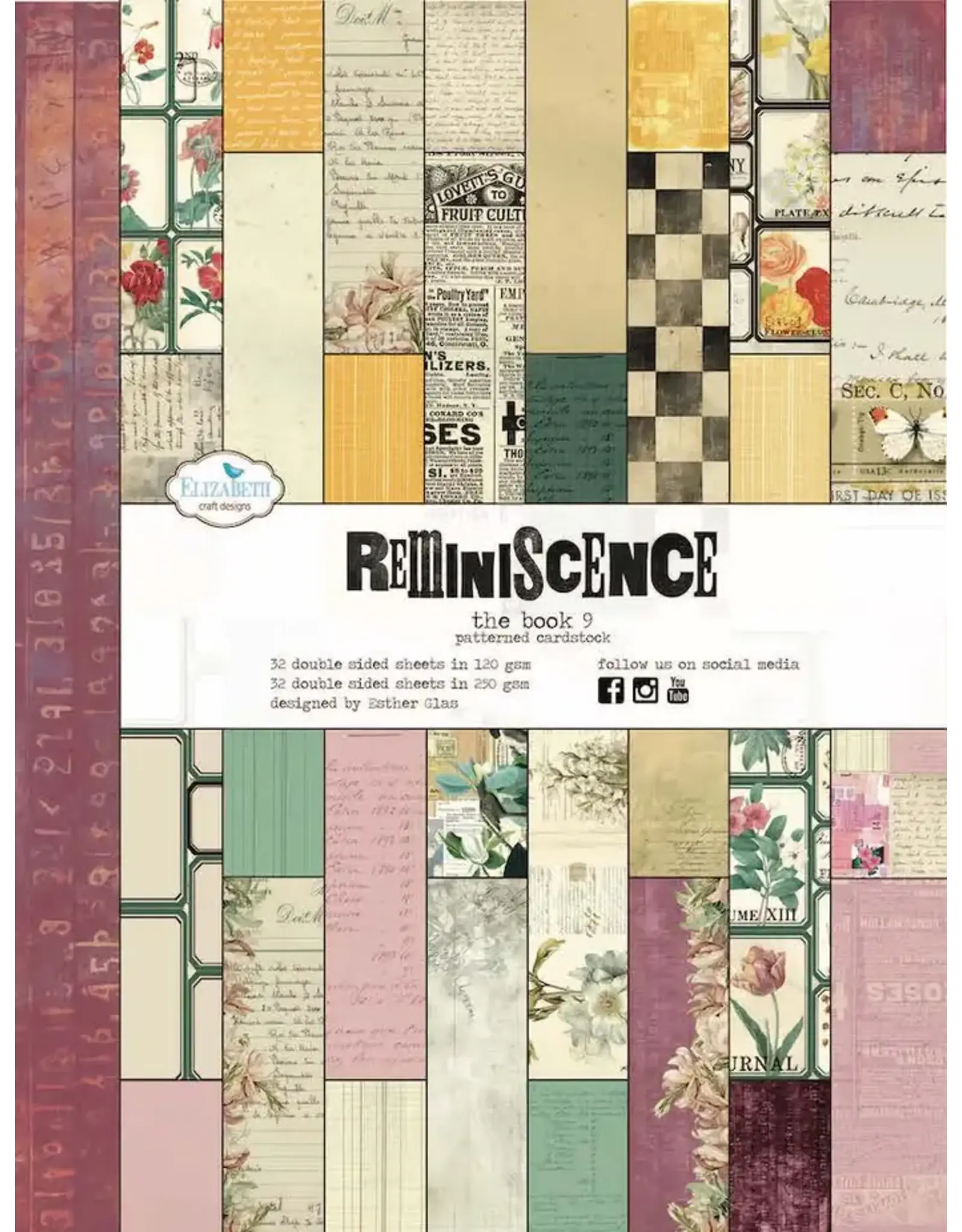 ELIZABETH CRAFT DESIGNS ELIZABETH CRAFT DESIGNS REMINISCENCE THE BOOK 9