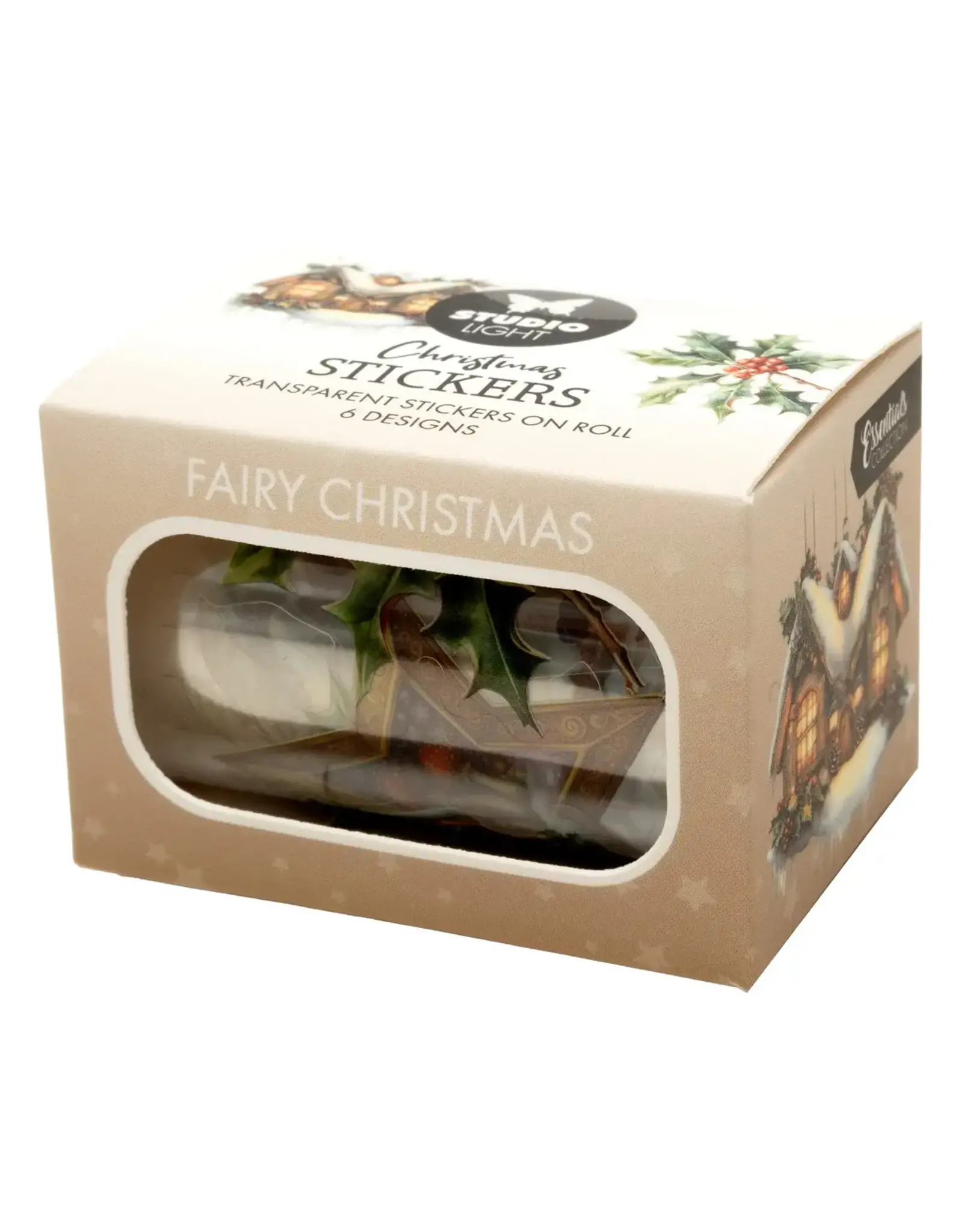 STUDIOLIGHT STUDIOLIGHT ESSENTIALS COLLECTION FAIRY CHRISTMAS STICKERS 5 METERS