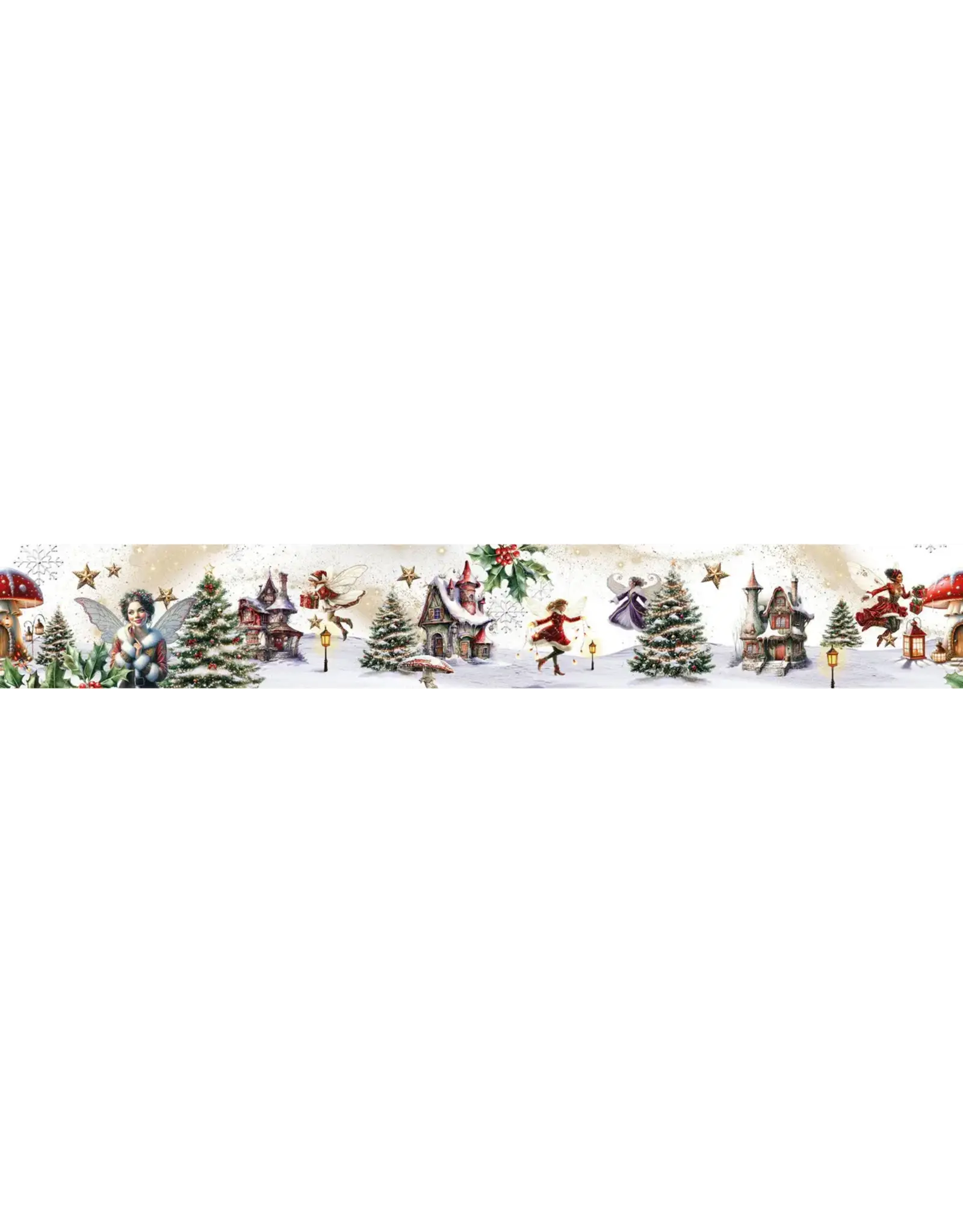 STUDIOLIGHT STUDIOLIGHT ESSENTIALS COLLECTION FAIRY WINTER ON A ROLL STICKERS 5 METERS