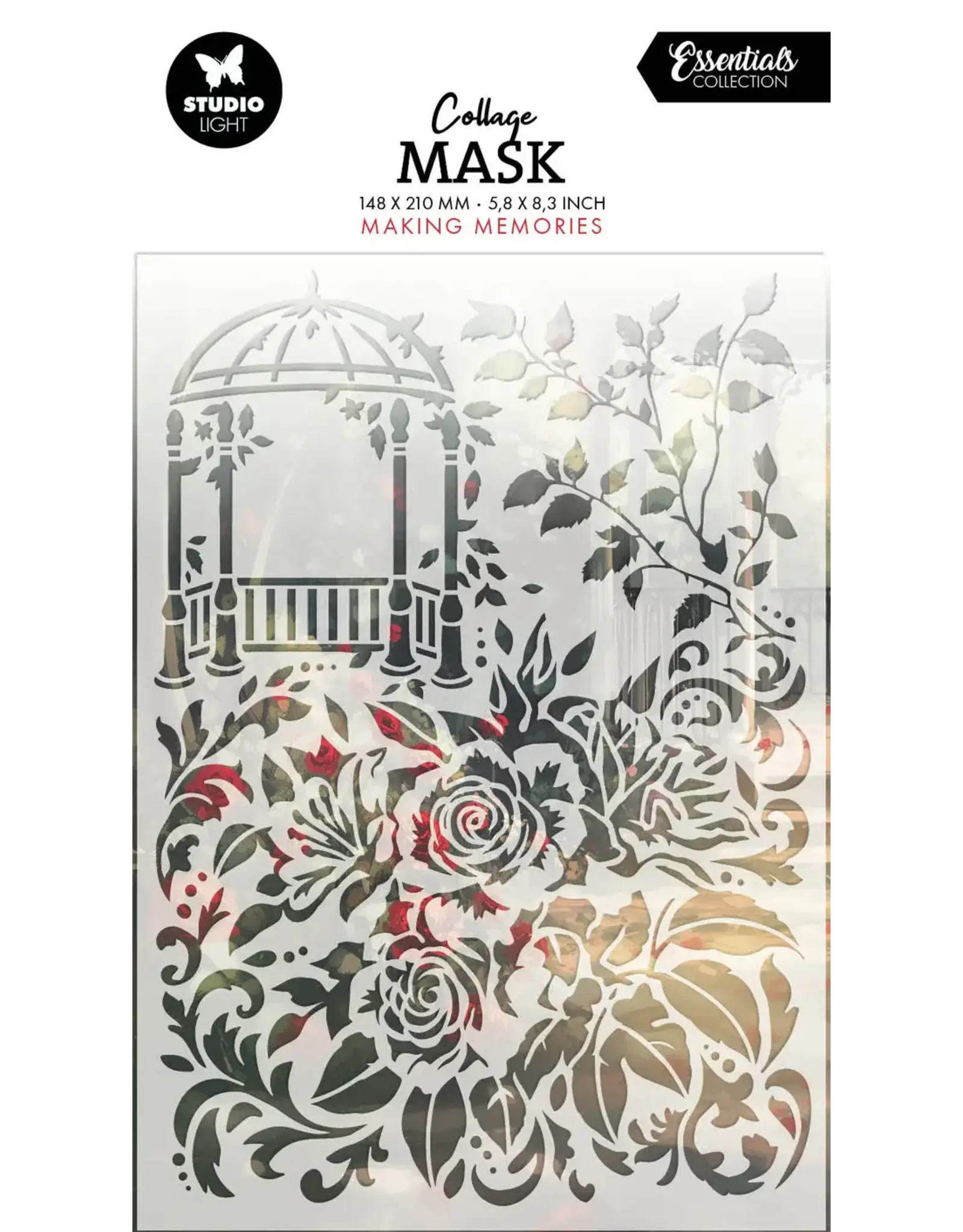 STUDIOLIGHT STUDIOLIGHT ESSENTIALS COLLECTION MAKING MEMORIES MASKS STENCIL