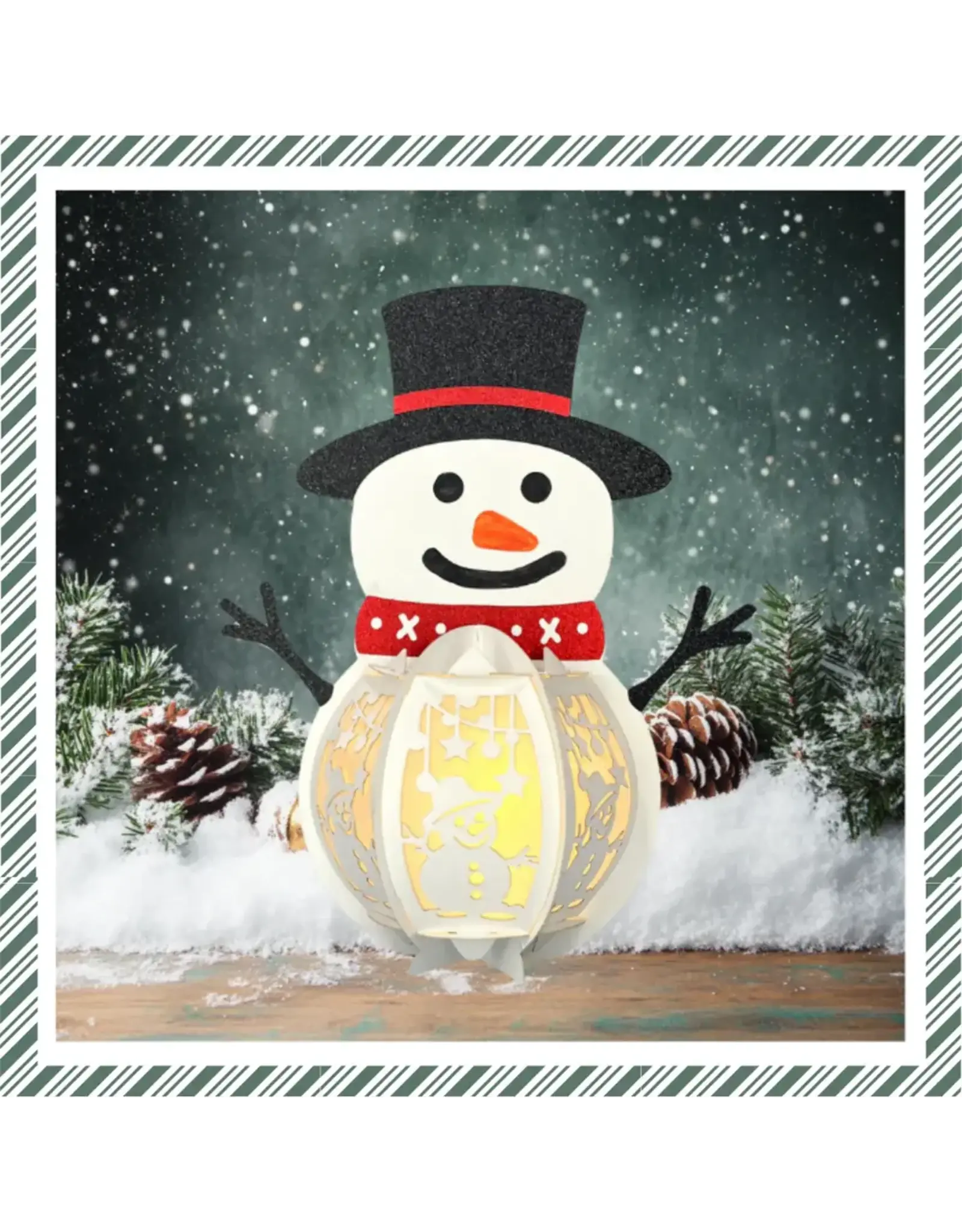 CRAFTREAT CRAFTREAT SNOWMAN DIY PAPER LANTERN