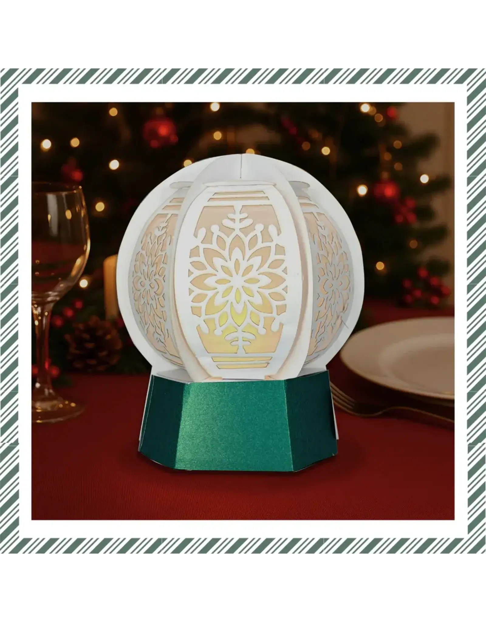 CRAFTREAT CRAFTREAT SNOWGLOBE DIY PAPER LANTERN