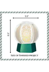 CRAFTREAT CRAFTREAT SNOWGLOBE DIY PAPER LANTERN CRAFTREAT CRAFTREAT SNOWGLOBE DIY PAPER LANTERN