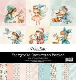 PAPER ROSE PAPER ROSE FAIRYTALE CHRISTMAS 12x12 BASICS PAPER COLLECTION