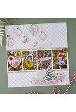 SPELLBINDERS SPELLBINDERS ROSIE'S STUDIO PEPPERMINT TWIST 6x6 PAPER PAD
