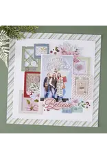 SPELLBINDERS SPELLBINDERS ROSIE'S STUDIO PEPPERMINT TWIST 6x6 PAPER PAD