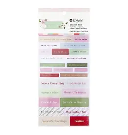 SPELLBINDERS SPELLBINDERS ROSIE'S STUDIO PEPPERMINT TWIST STICKER BOOK