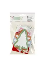 SPELLBINDERS SPELLBINDERS ROSIE'S STUDIO PEPPERMINT TWIST CHIPBOARD FRAMES & CORNERS