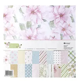 SPELLBINDERS SPELLBINDERS ROSIE'S STUDIO PEPPERMINT TWIST 12x12 PAPER PACK