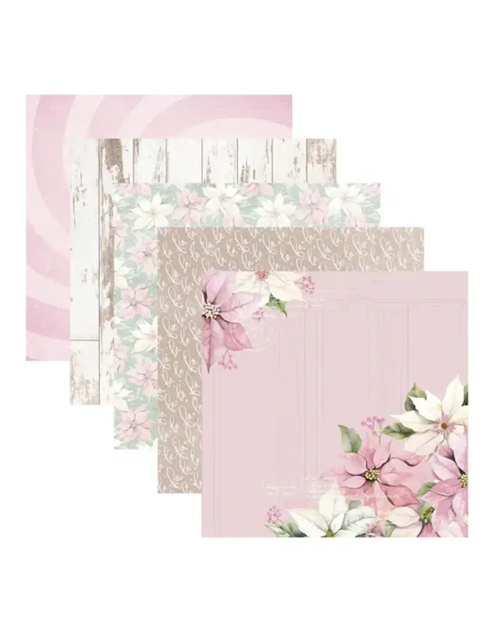 SPELLBINDERS SPELLBINDERS ROSIE'S STUDIO PEPPERMINT TWIST 12x12 PAPER PACK
