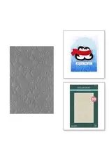 SPELLBINDERS SPELLBINDERS MERRY MISCHIEF COLLECTION SEASON SPARKLES 3D EMBOSSING FOLDER