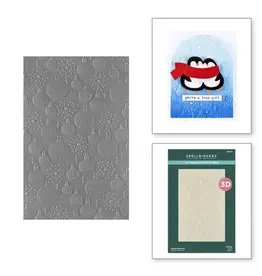 SPELLBINDERS SPELLBINDERS MERRY MISCHIEF COLLECTION SEASON SPARKLES 3D EMBOSSING FOLDER