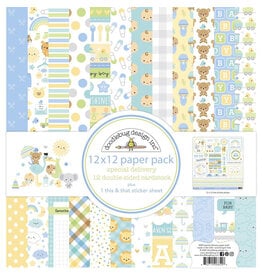 DOODLEBUG DESIGN DOODLEBUG DESIGN SPECIAL DELIVERY 12X12 PAPER PACK