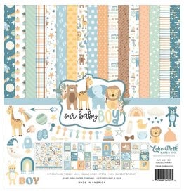 ECHO PARK PAPER ECHO PARK OUR BABY BOY COLLECTION KIT 12X12