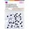 COUSINDIY PASTE-ON BLACK WIGGLE EYES 100/PK