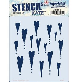 PAPER ARTSY PAPER ARTSY KATE CRANE PS484 STENCIL