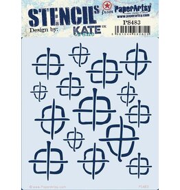 PAPER ARTSY PAPER ARTSY KATE CRANE PS483 STENCIL